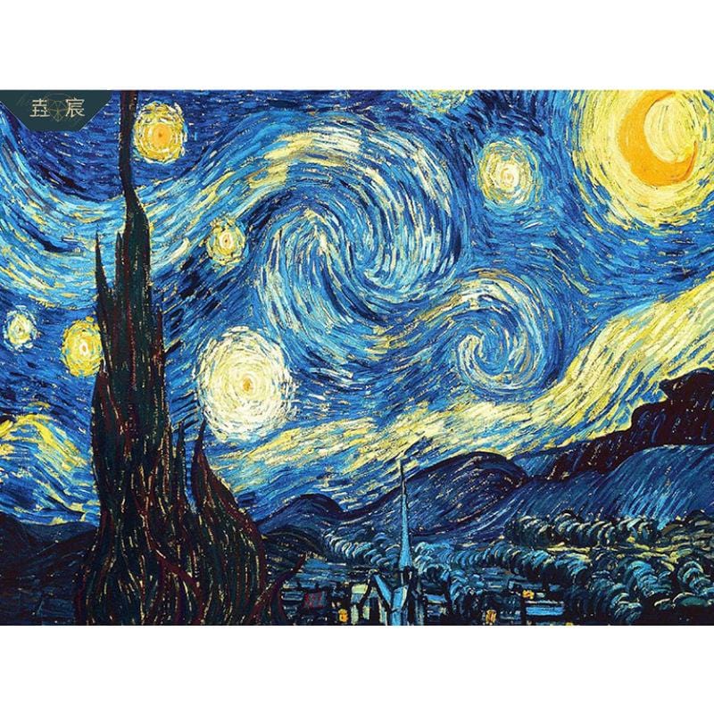 60X85CM-Starry Night 5D Diamond Painting DIY Pictures-Full Diamond