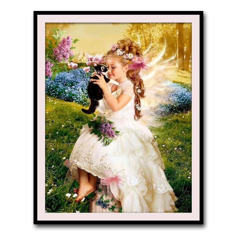 46x60CM-Angel- DIY 5D full Diamond Painting  A9882