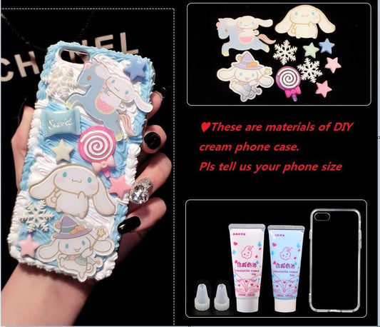Happy Dog Handmade Cream Glue Diy Phone Case tool set