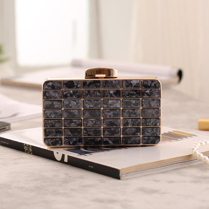 Evening Bags and Clutches for Women Acrylic Clutch Bridal Purse Wedding Party Handbag