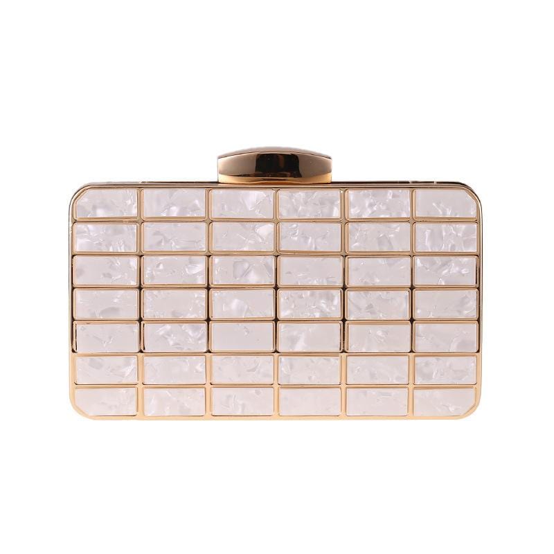 Evening Bags and Clutches for Women Acrylic Clutch Bridal Purse Wedding Party Handbag