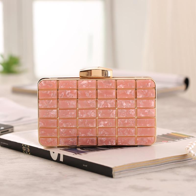 Evening Bags and Clutches for Women Acrylic Clutch Bridal Purse Wedding Party Handbag