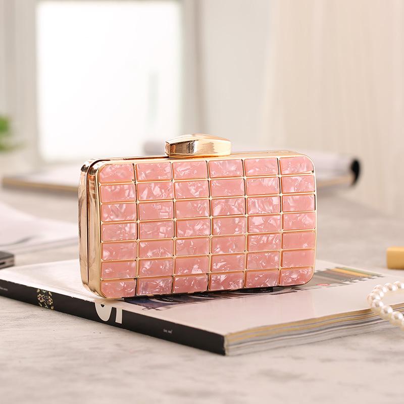 Evening Bags and Clutches for Women Acrylic Clutch Bridal Purse Wedding Party Handbag