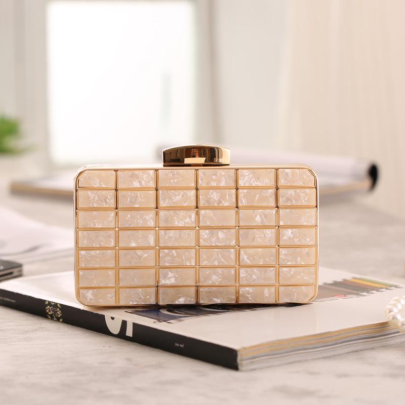 Evening Bags and Clutches for Women Acrylic Clutch Bridal Purse Wedding Party Handbag