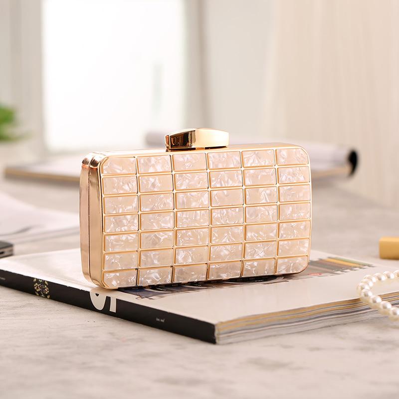 Evening Bags and Clutches for Women Acrylic Clutch Bridal Purse Wedding Party Handbag