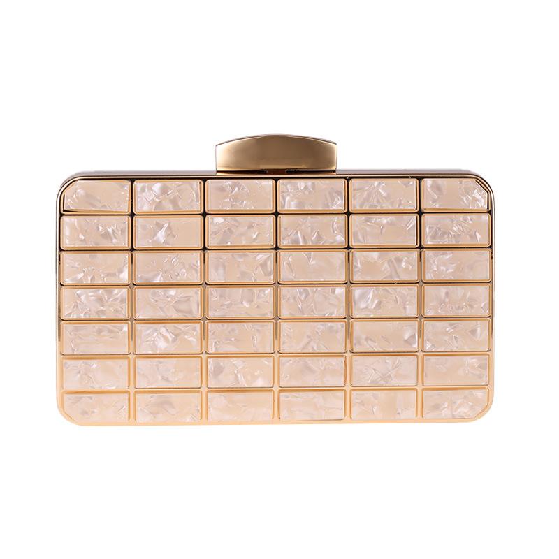 Evening Bags and Clutches for Women Acrylic Clutch Bridal Purse Wedding Party Handbag