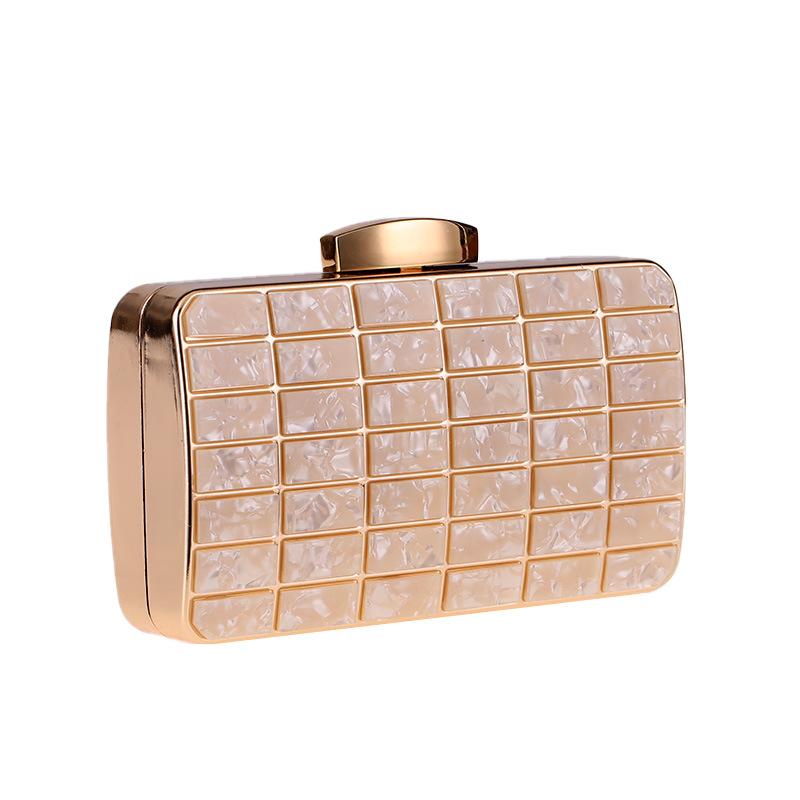 Evening Bags and Clutches for Women Acrylic Clutch Bridal Purse Wedding Party Handbag