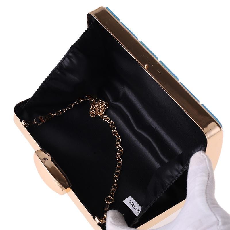 Evening Bags and Clutches for Women Acrylic Clutch Bridal Purse Wedding Party Handbag