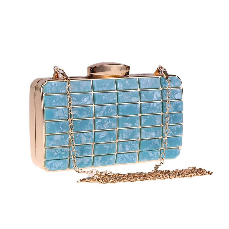 Evening Bags and Clutches for Women Acrylic Clutch Bridal Purse Wedding Party Handbag