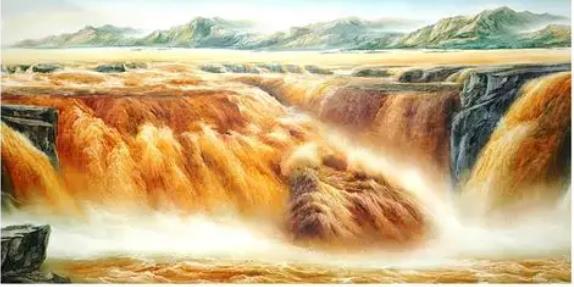 120x60cm River 5d diy diamond painting full drill NO FRAME