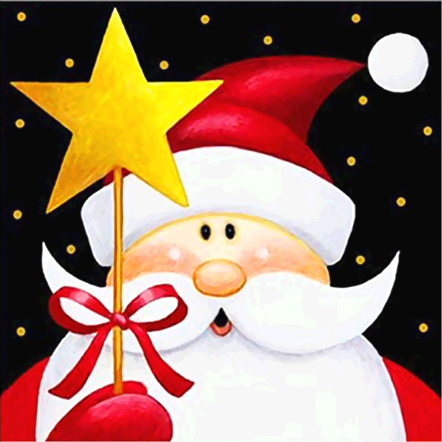 Chrismas 5D Diamond painting 30x30cm