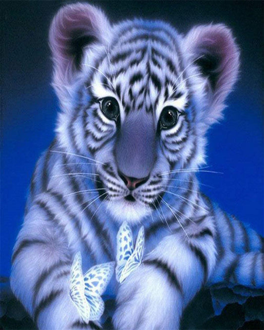 30x40CM  tiger 5D Full Diamond Painting DIY Pictures  NO FRAME M3173