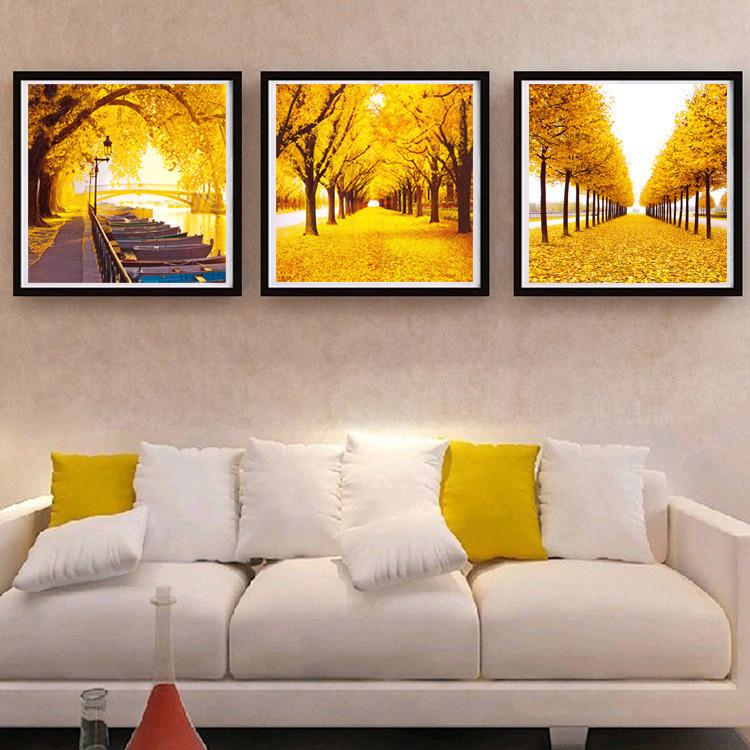 50X150CM-DIY 5D Diamond Painting （Each 50*50cm） for Living Room No frame