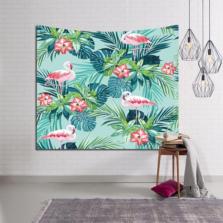 153X130CMTapestries Flamingos