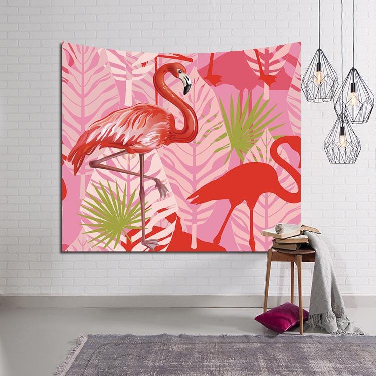 153X130CMTapestries Flamingos
