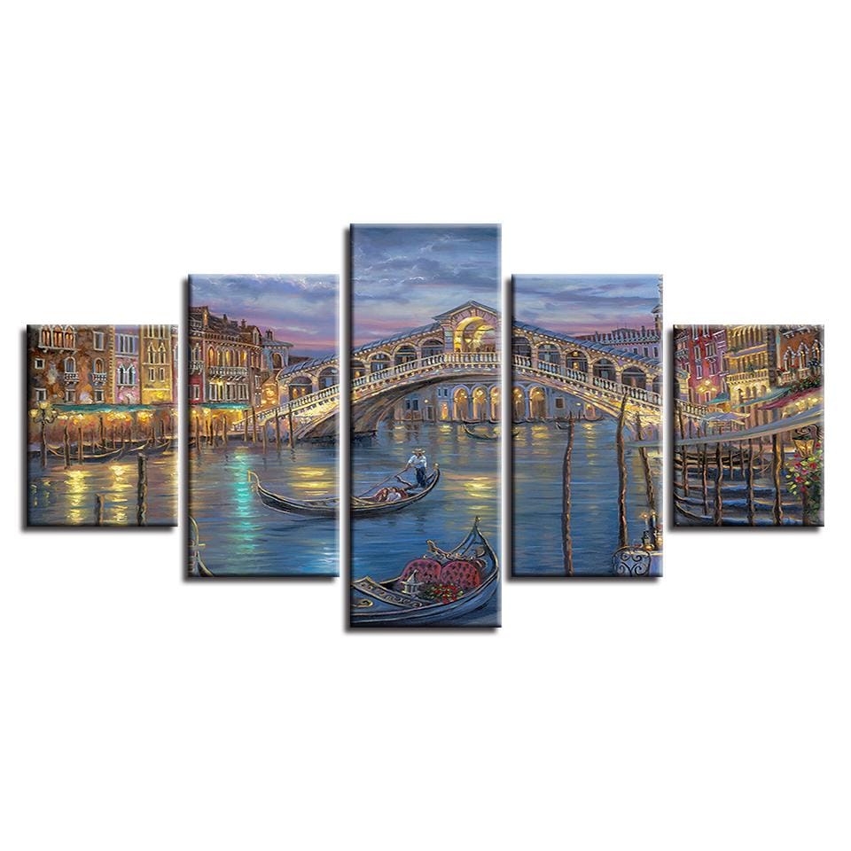 5 PCS Prints Poster Wall Modular Picture Modern Paintings Canvas Art Home Decoration Artwork