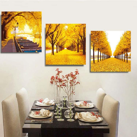 50X150CM-DIY 5D Diamond Painting （Each 50*50cm） for Living Room No frame