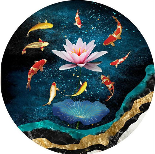 50x50CM Fish 5D Full Diamond Painting NO Frame R9260