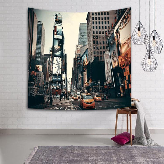 150X130CM beach towel City Street Series