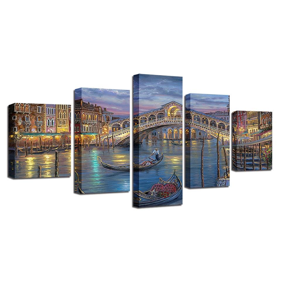 5 PCS Prints Poster Wall Modular Picture Modern Paintings Canvas Art Home Decoration Artwork