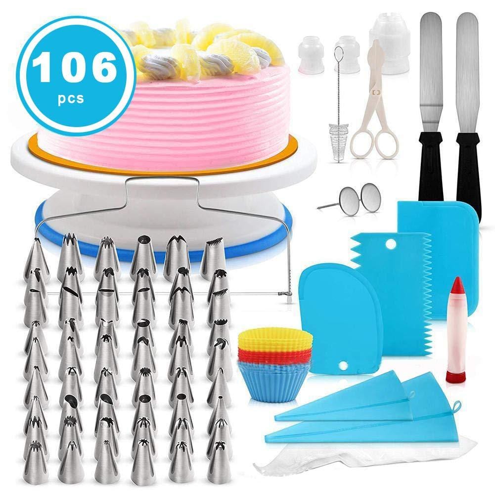 106 Pieces Cake Decorating Kits Supplies