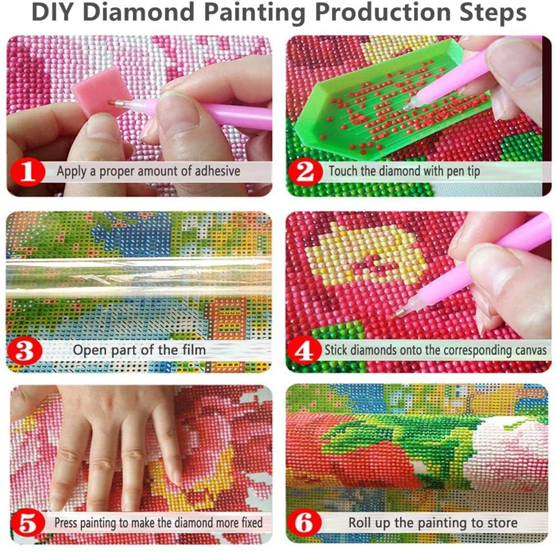 60X85CM-Starry Night 5D Diamond Painting DIY Pictures-Full Diamond