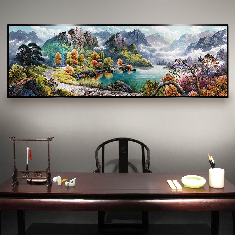 120x40cm Landscape Painting 5d diy diamond painting full drill NO FRAME