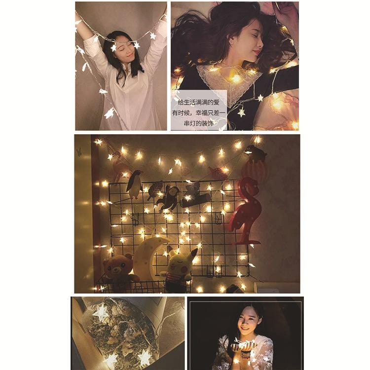 6m Tapestry star lamp