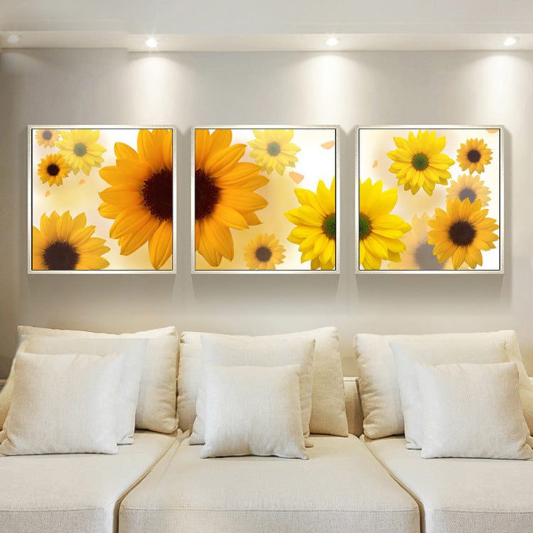 150x50CM -  Flower DIY 5D full Diamond Painting no frame