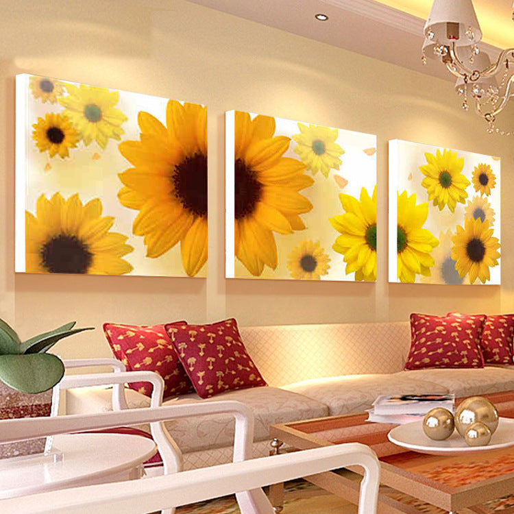 150x50CM -  Flower DIY 5D full Diamond Painting no frame