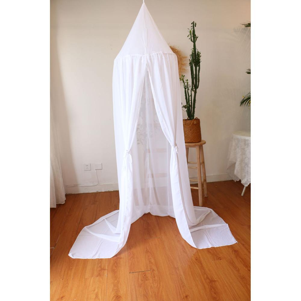Bed Canopy Round Dome Nursery Chiffon Kids Play Tent for Children Room Decorations