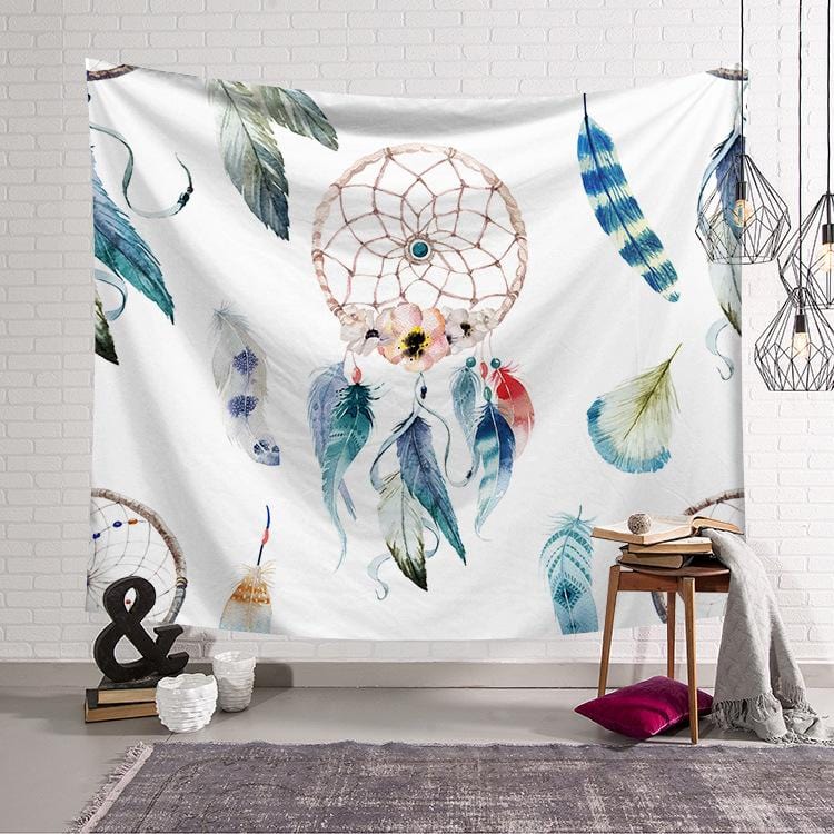 200 x150( Velvet) ins fashion wall green unicorn tapestry