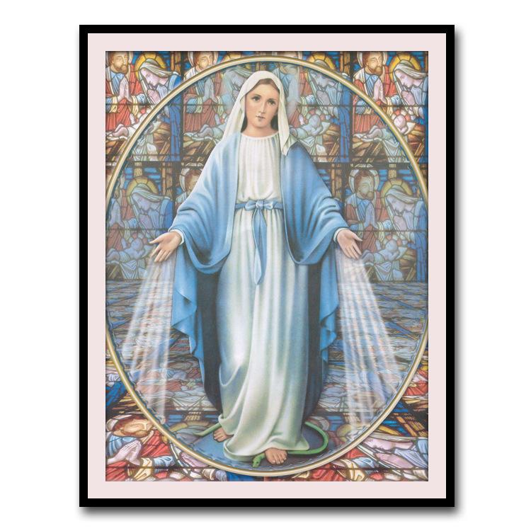 40x50CM Mary Full Diamond Painting NO Frame Round diamond