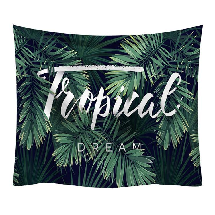 200 x150( Velvet) ins fashion wall green unicorn tapestry