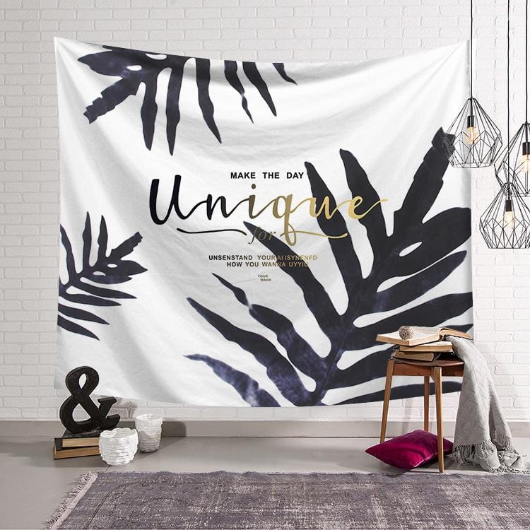 200 x150( Velvet) ins fashion wall green unicorn tapestry