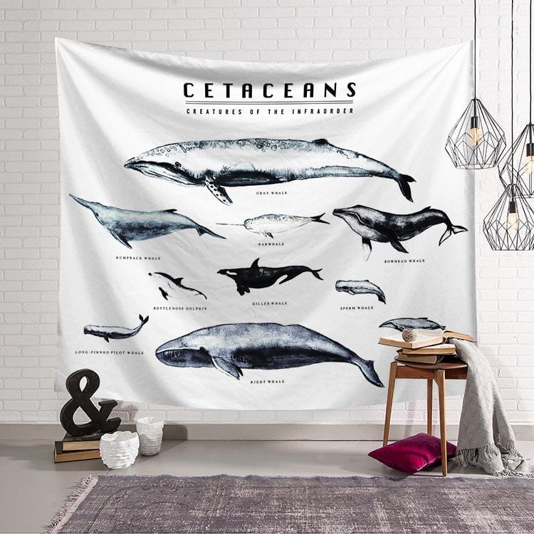 200 x150( Velvet) ins fashion wall green unicorn tapestry
