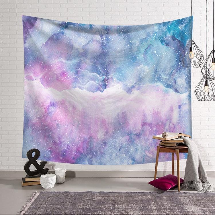 200 x150( Velvet) ins fashion wall green unicorn tapestry