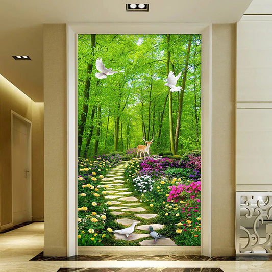 50x100CM -  Woodland DIY 5D full Diamond Painting no frame