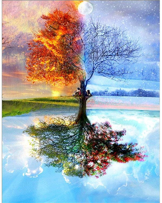 30*40CM-5D Diamond Painting DIY Pictures-Plant  A9788