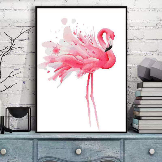 50x70CM - Flamingo DIY 5D full Diamond Painting no frame