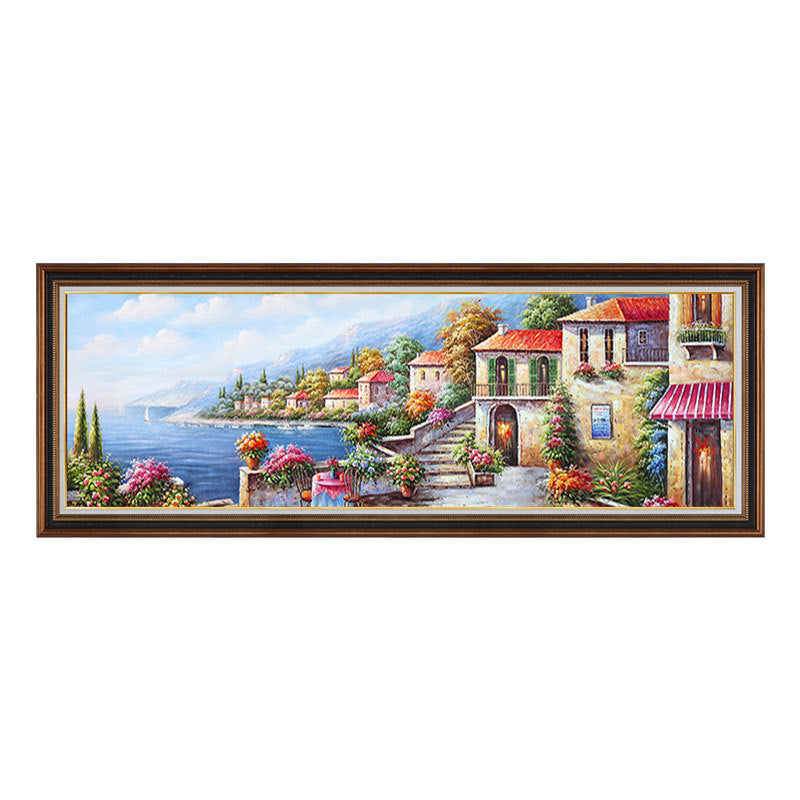 120x50cm Seaside 5d diy diamond painting full drill NO FRAME  R5580