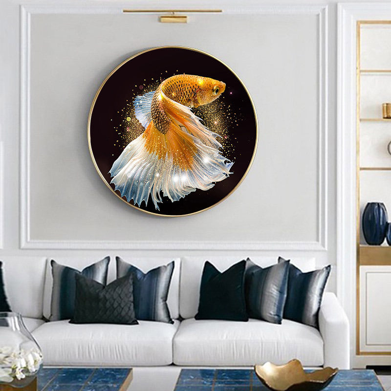 60x60cm  koi 5d diy diamond painting full drill NO FRAME