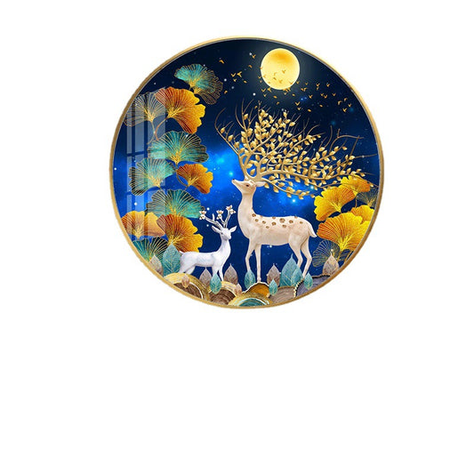 60x60cm Moon & deer 5d diy diamond painting full drill NO FRAME