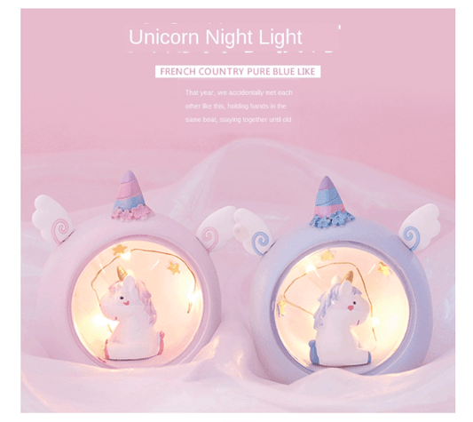 Unicorn star lamp Creative lamp decoration girl's decoration gift