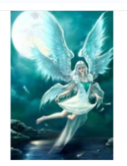 60x80CM Angel Full Diamond Painting NO Frame Round diamond