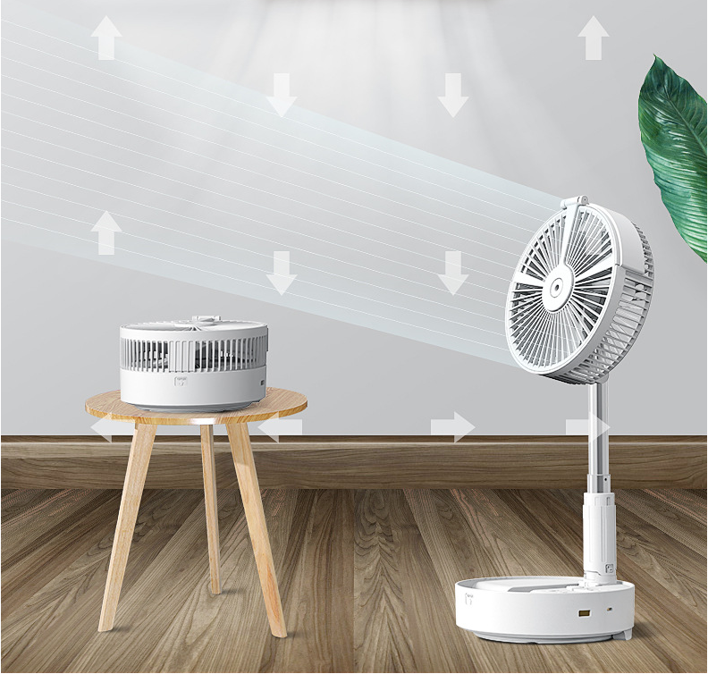 Portable Electric Folding Hydrating Fans Humidifying Hydration Water Spray Fan Wireless Table Desk Lamp Home Floor Standing Fan