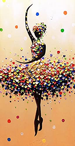 40x70CM Ballet Girl Full Diamond Painting NO Frame Round diamond