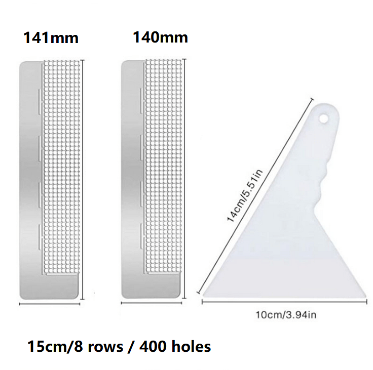 Ruler for141mm+140mm 5d diamond painting （3pcs）