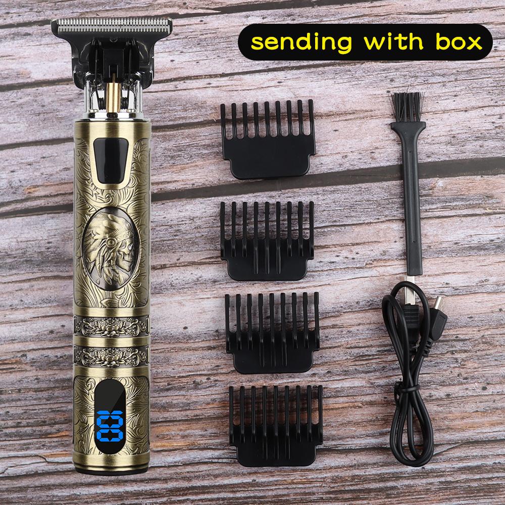Electric Hair Clipper Trimmer For Men Rechargeable Electric Shaver Beard Barber