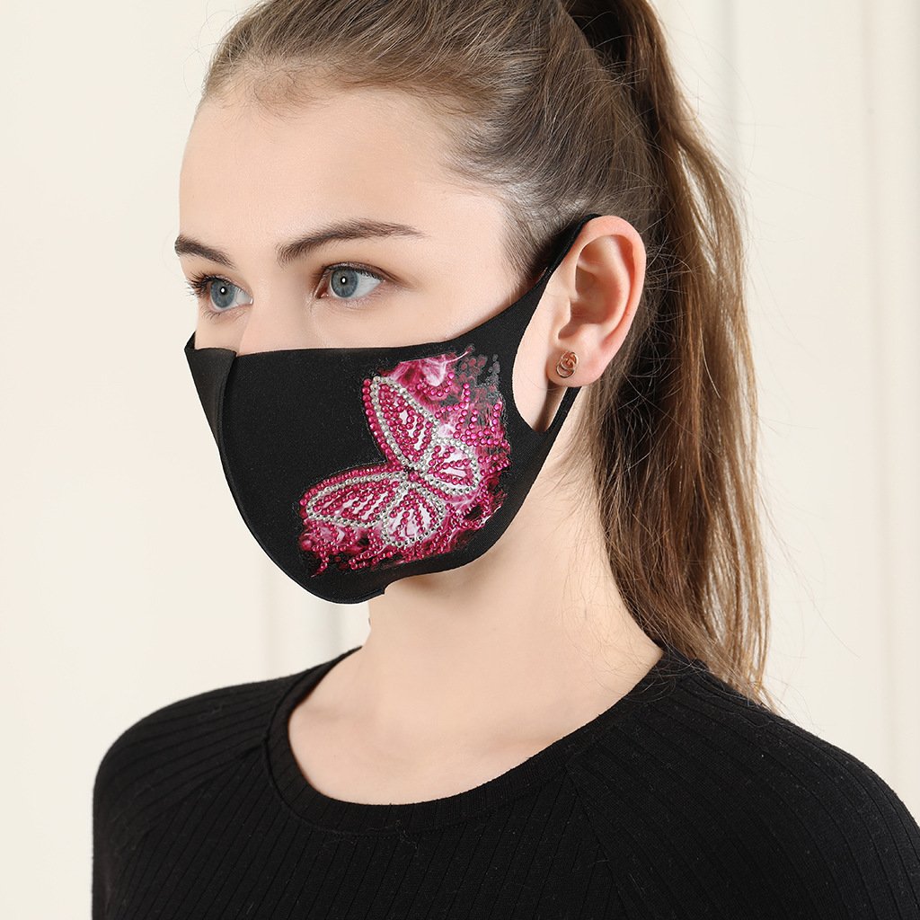 DIY Diamond Painting Dust-proof Decoration Mask